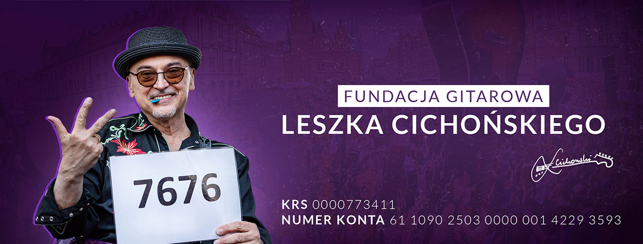 Fundacja Gitarowa Leszka Cichońskiego banner