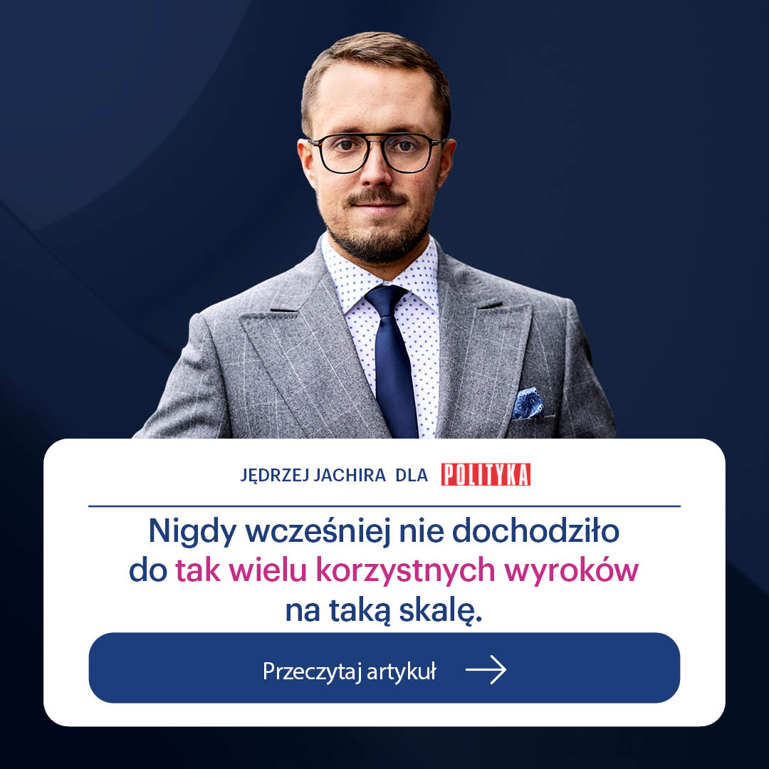 Podsumowanie roku 2022 i przewidywania na 2023 w kontekście sporu z bankami – artykuł Jędrzeja Jachiry dla magazynu "Polityka"