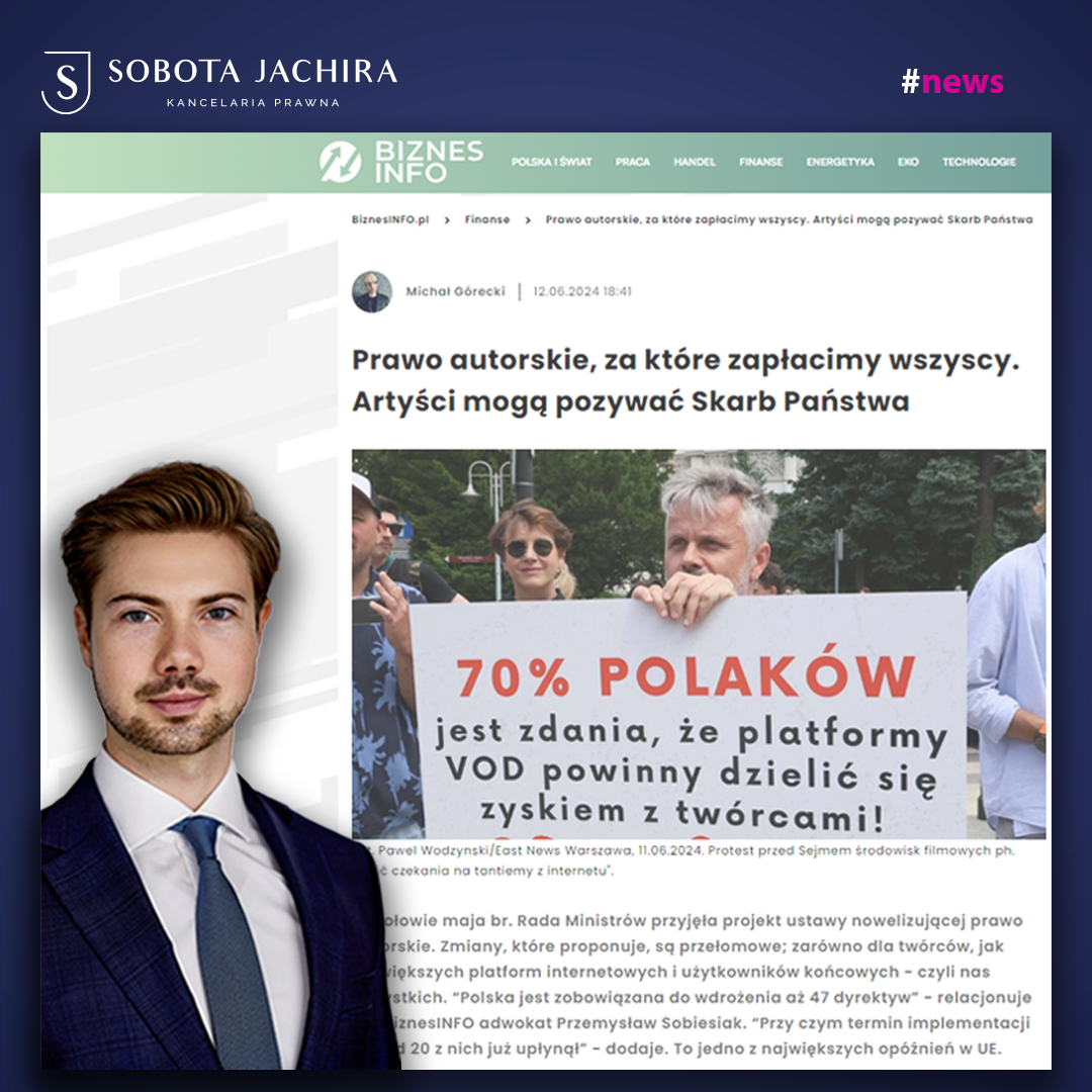 Prawa autorskie w internecie – nasz ekspert w Biznes Info