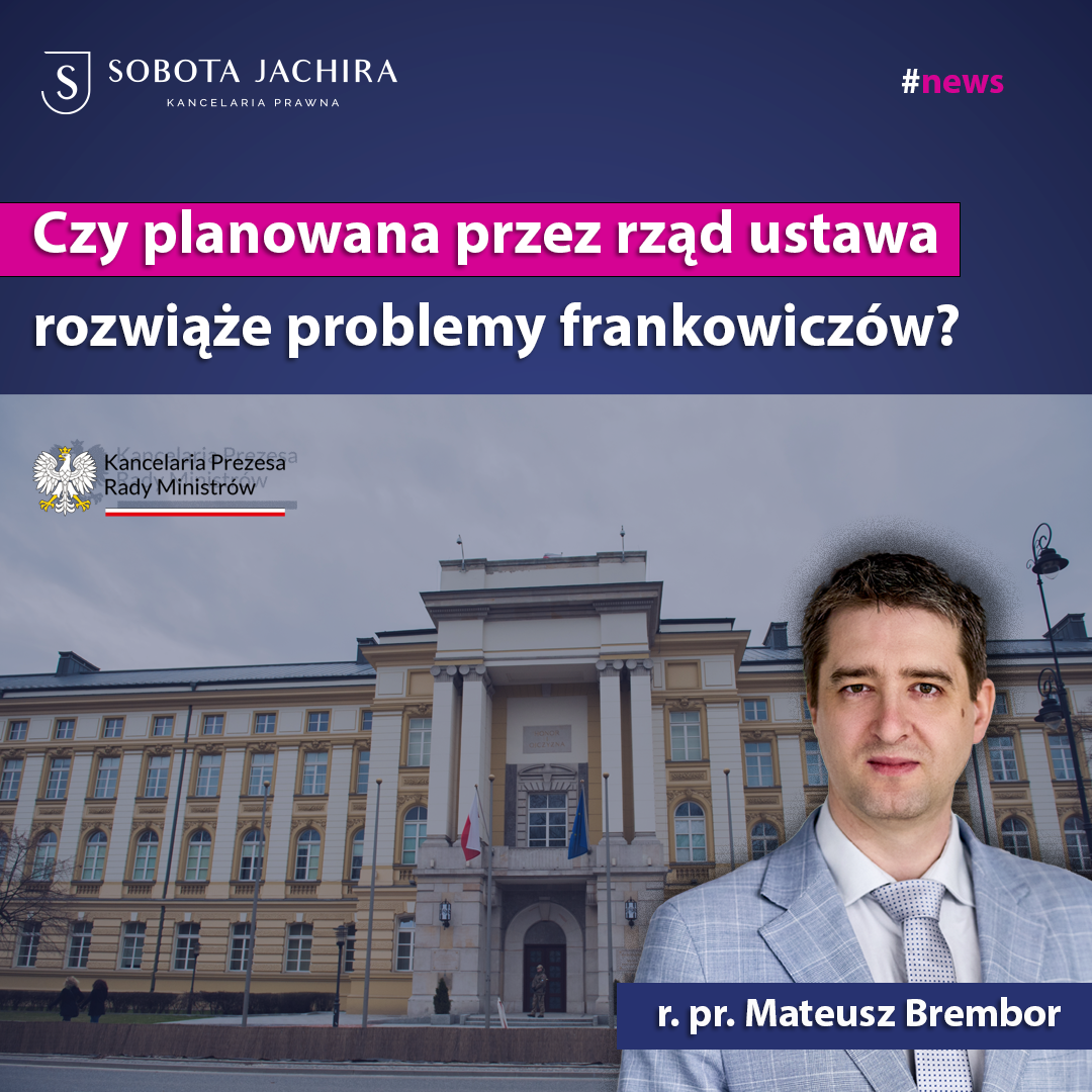 Czy ustawa frankowa rozwiąże problemy frankowiczów?